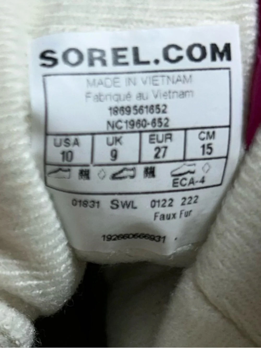 Sorel commander boots